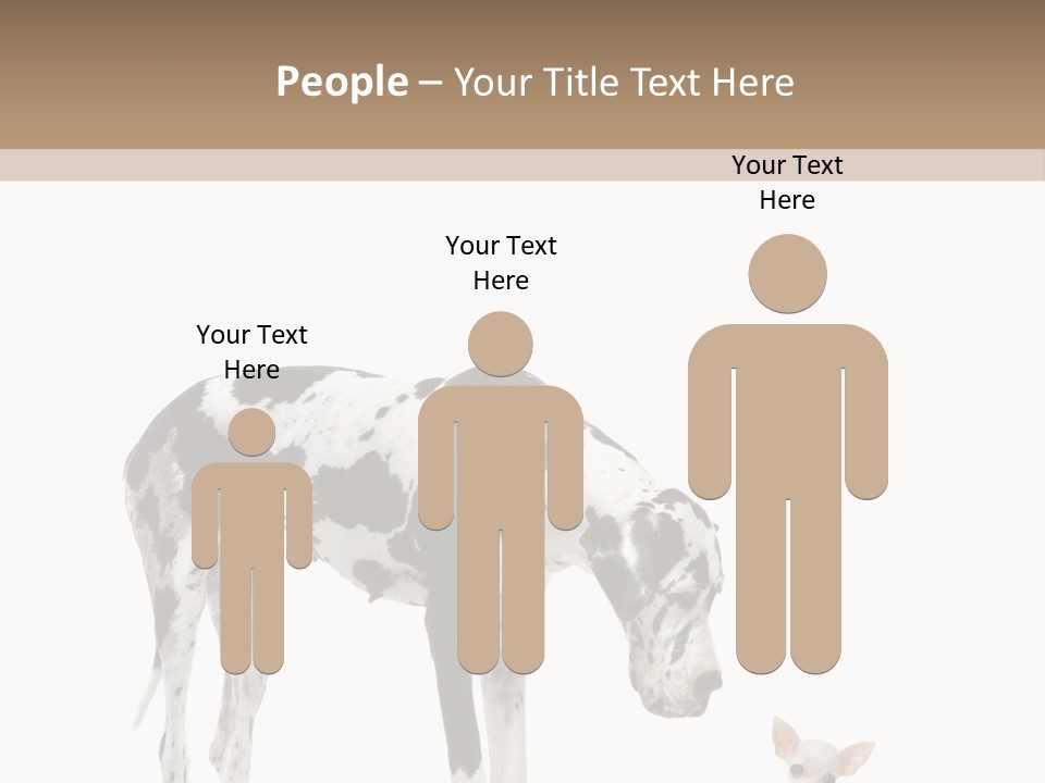 Huge Sitting Togetherness PowerPoint Template
