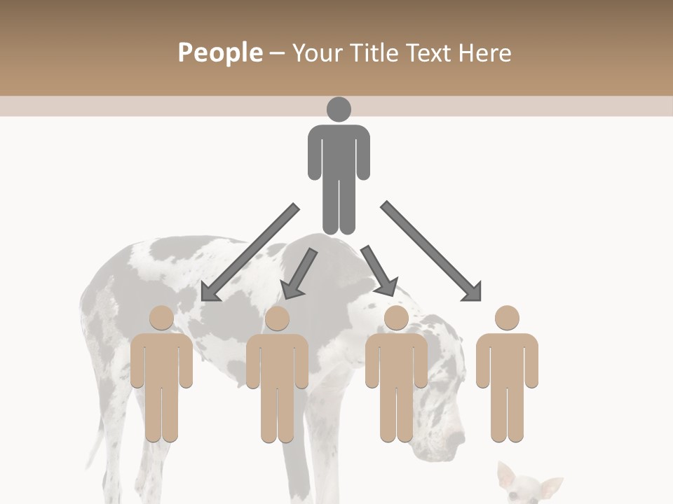 Huge Sitting Togetherness PowerPoint Template