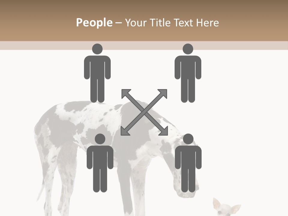 Huge Sitting Togetherness PowerPoint Template