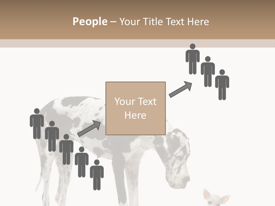 Huge Sitting Togetherness PowerPoint Template