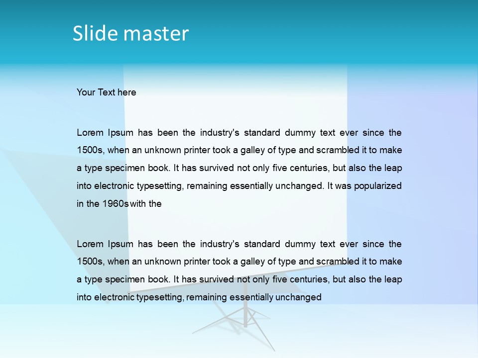 Group Room Happy PowerPoint Template