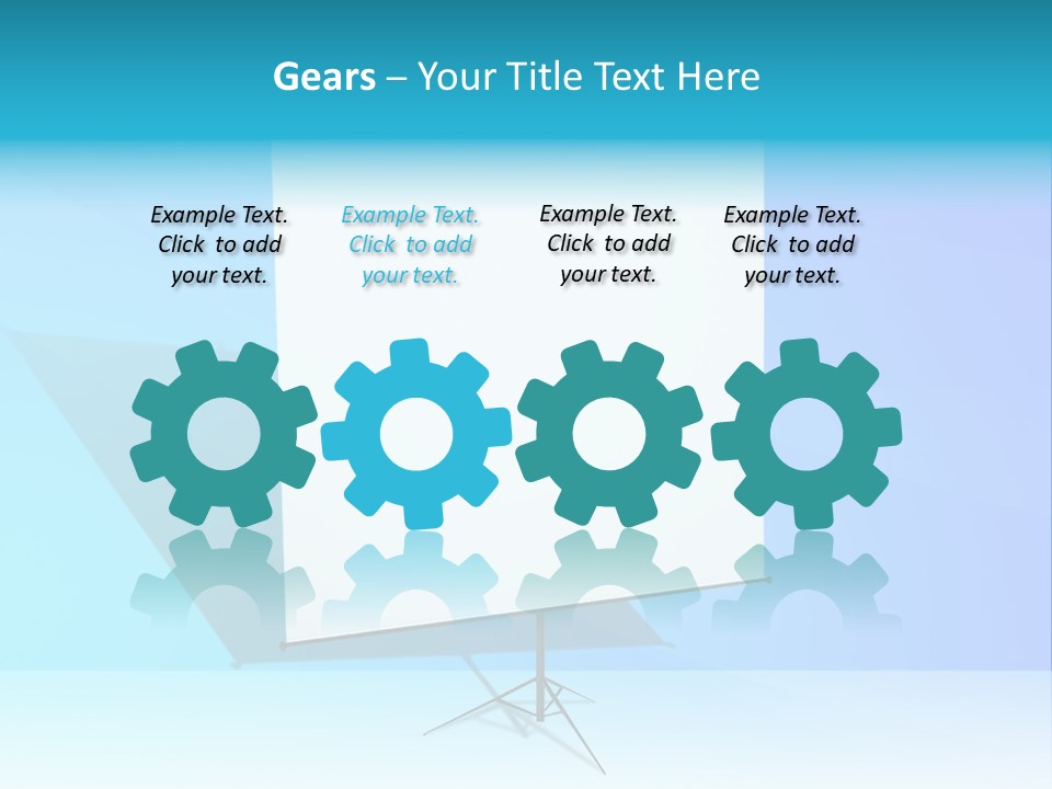 Group Room Happy PowerPoint Template