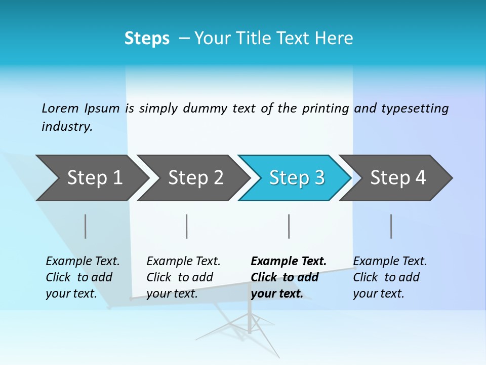 Group Room Happy PowerPoint Template
