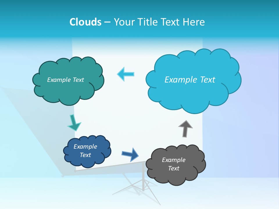 Group Room Happy PowerPoint Template