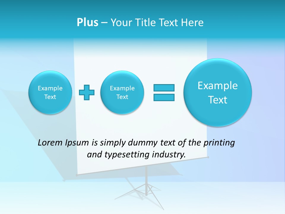 Group Room Happy PowerPoint Template