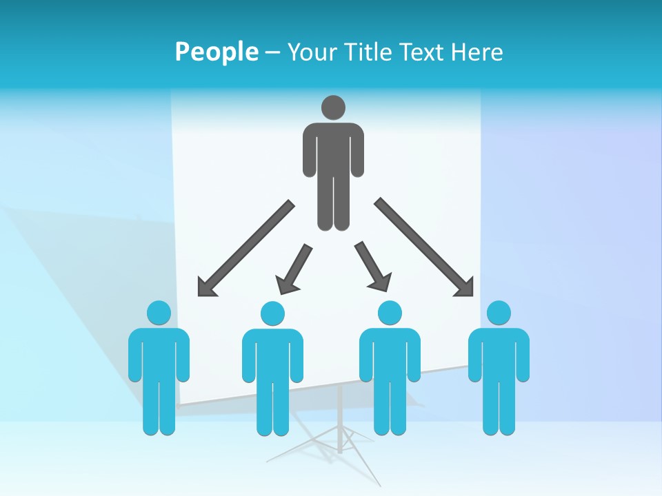 Group Room Happy PowerPoint Template