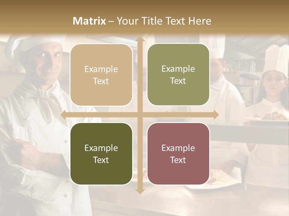 Man Skilled Staff PowerPoint Template