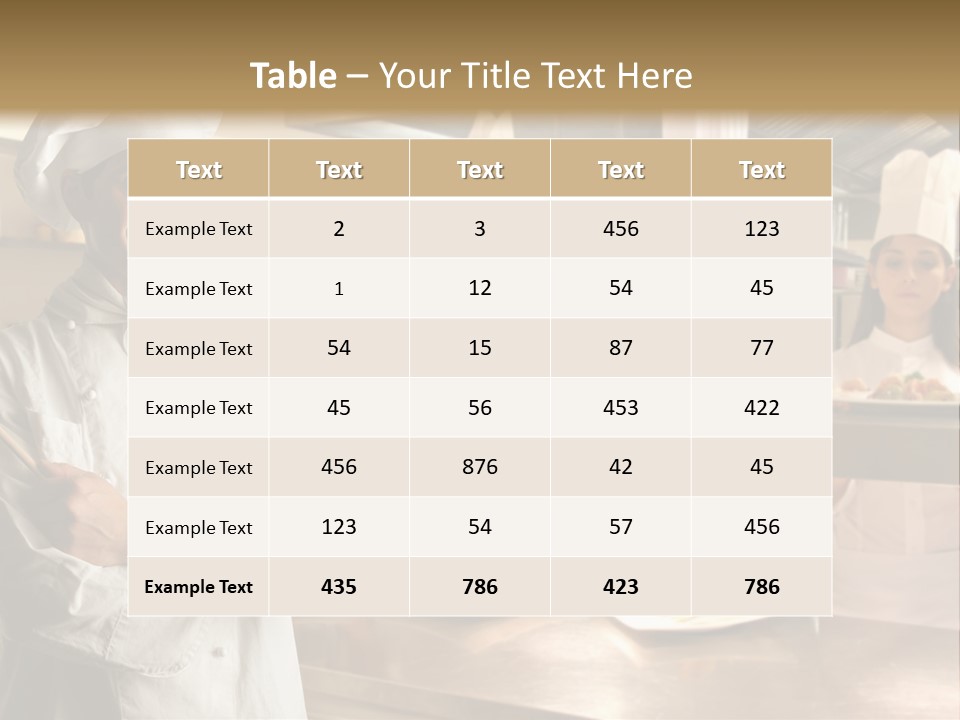Man Skilled Staff PowerPoint Template