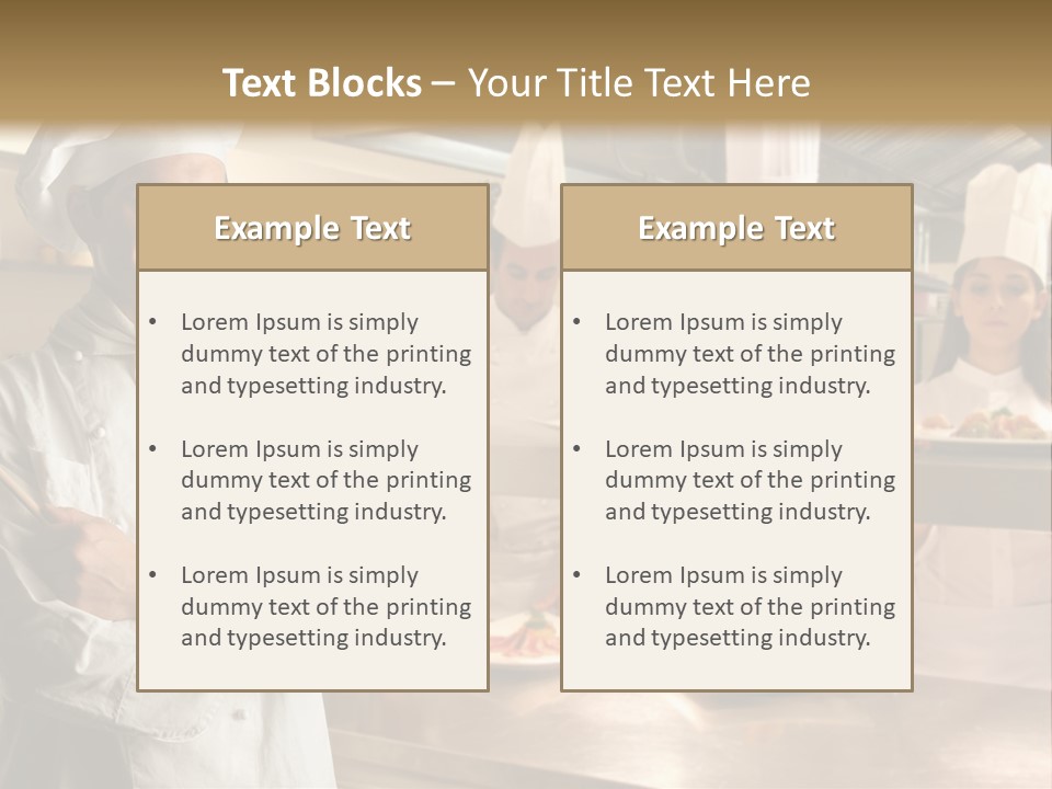 Man Skilled Staff PowerPoint Template