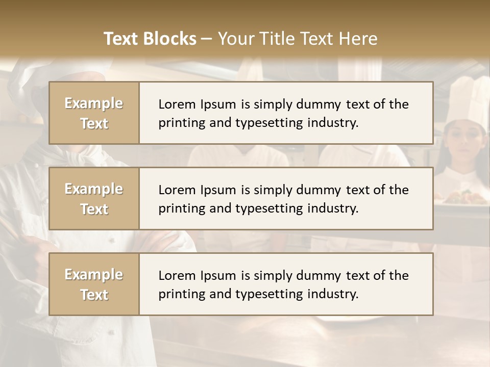 Man Skilled Staff PowerPoint Template