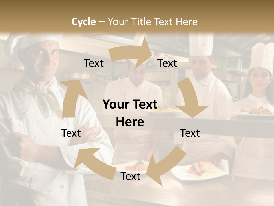 Man Skilled Staff PowerPoint Template