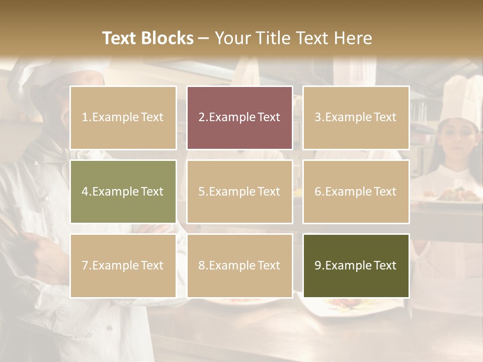 Man Skilled Staff PowerPoint Template