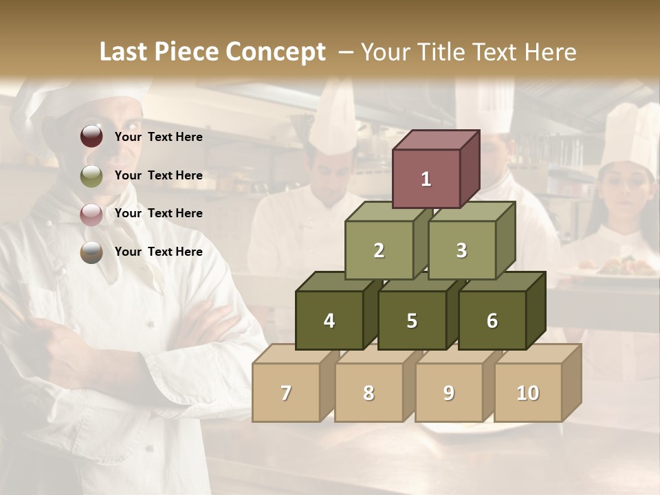 Man Skilled Staff PowerPoint Template