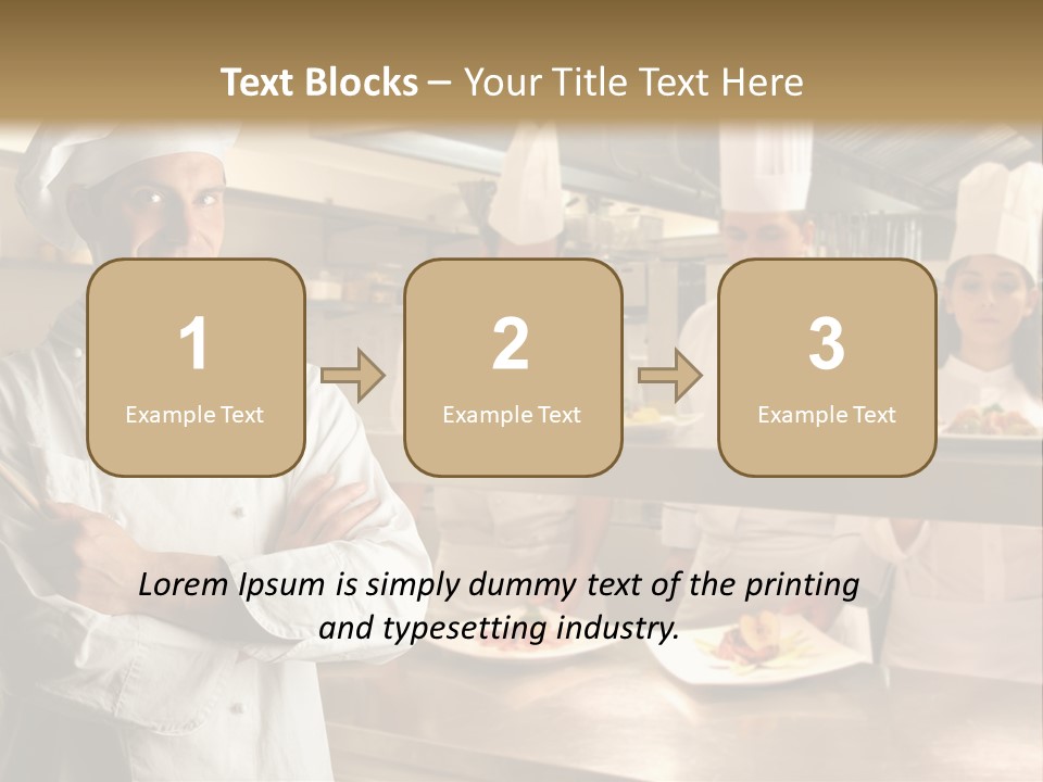Man Skilled Staff PowerPoint Template