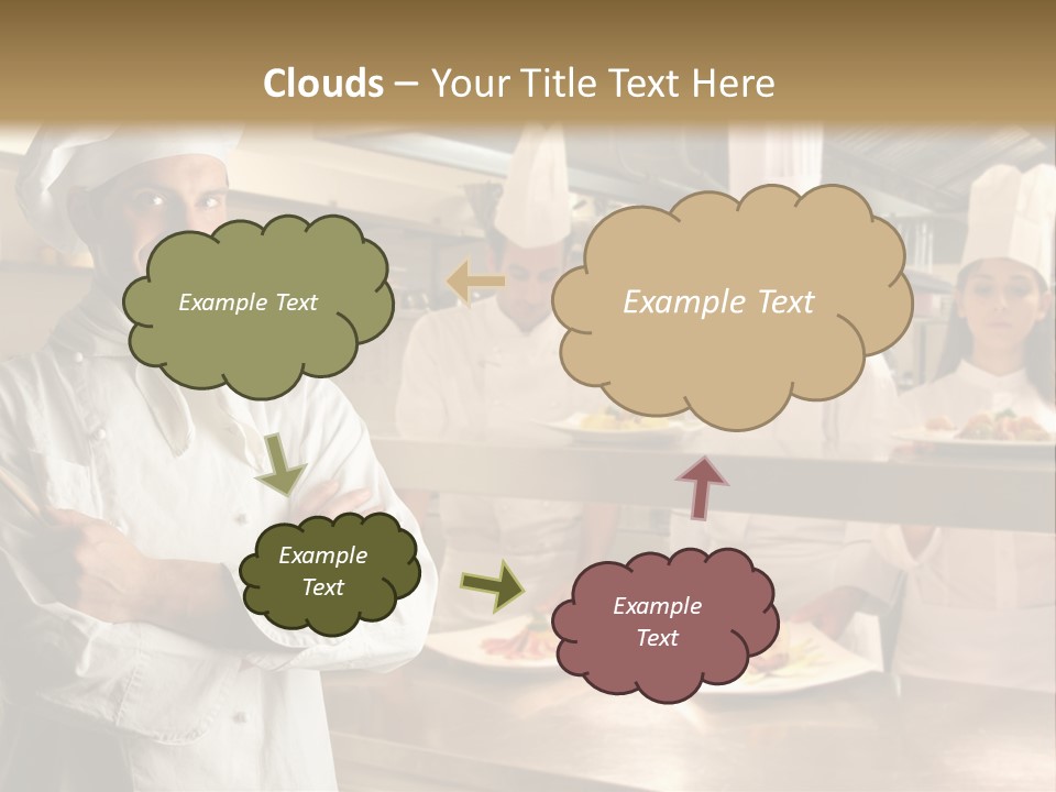 Man Skilled Staff PowerPoint Template