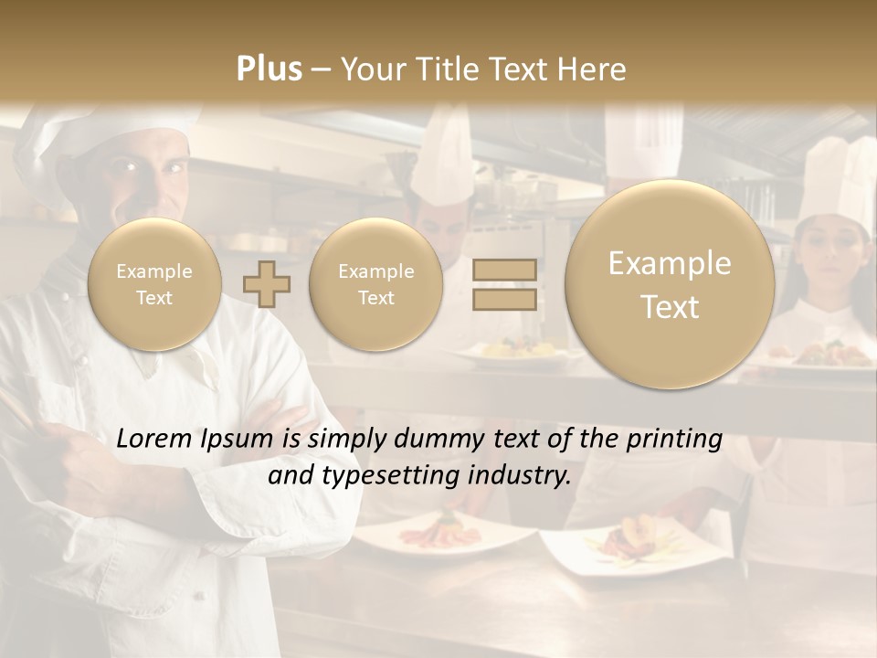 Man Skilled Staff PowerPoint Template