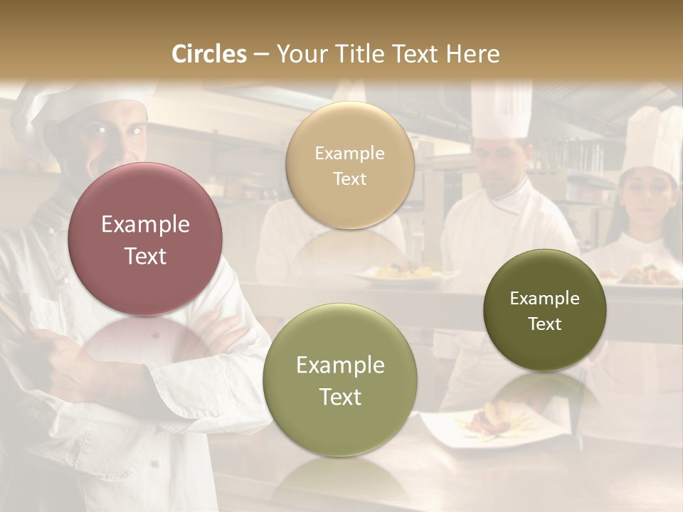 Man Skilled Staff PowerPoint Template