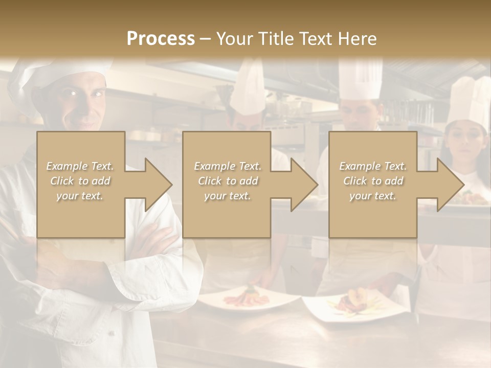 Man Skilled Staff PowerPoint Template