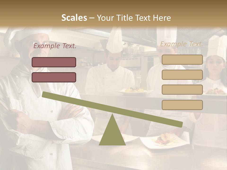 Man Skilled Staff PowerPoint Template