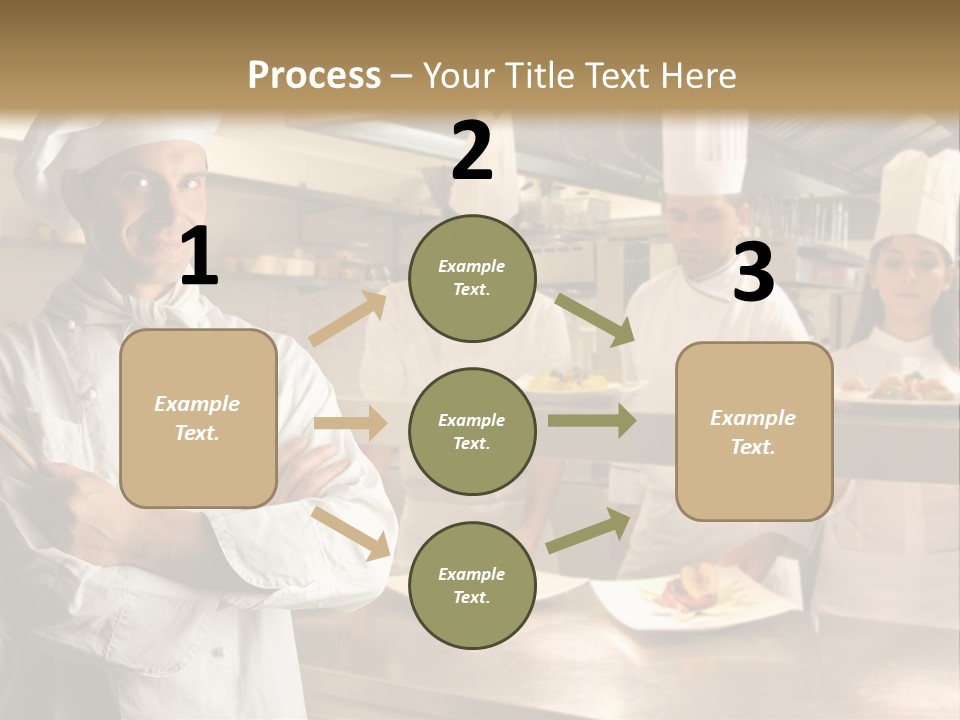 Man Skilled Staff PowerPoint Template