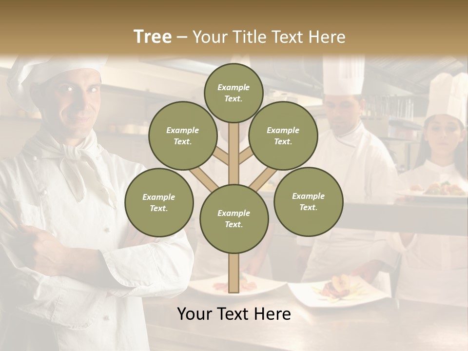 Man Skilled Staff PowerPoint Template