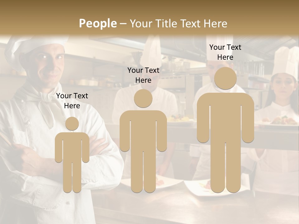 Man Skilled Staff PowerPoint Template