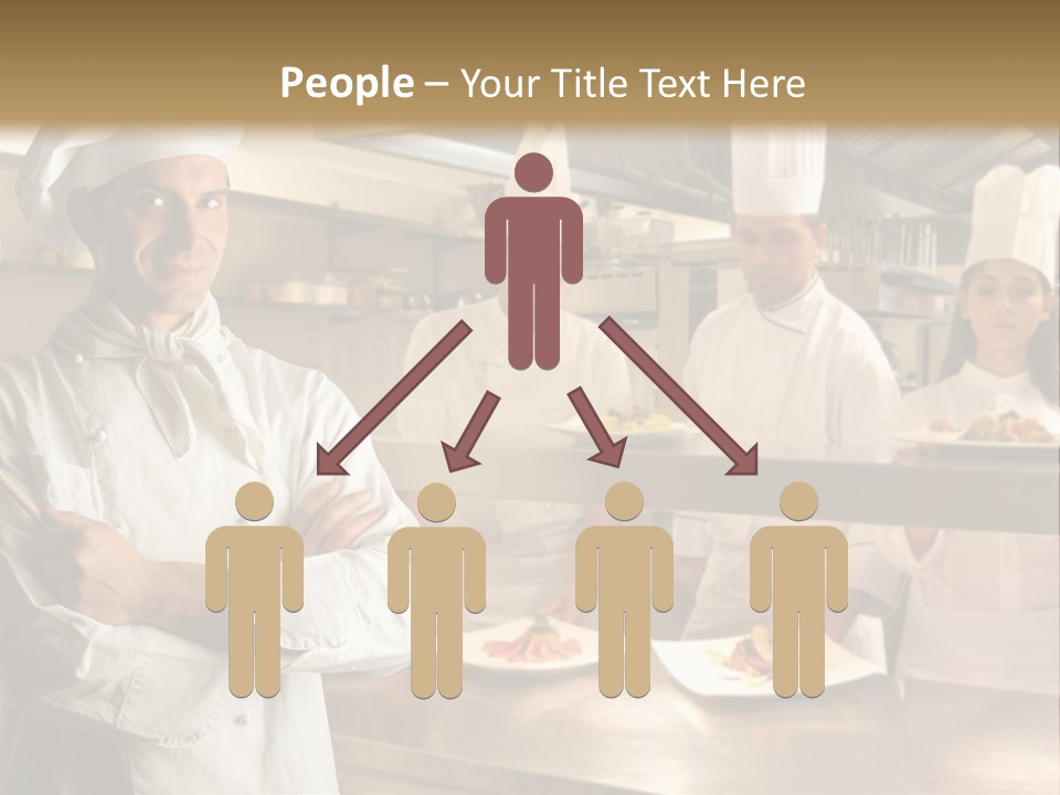 Man Skilled Staff PowerPoint Template