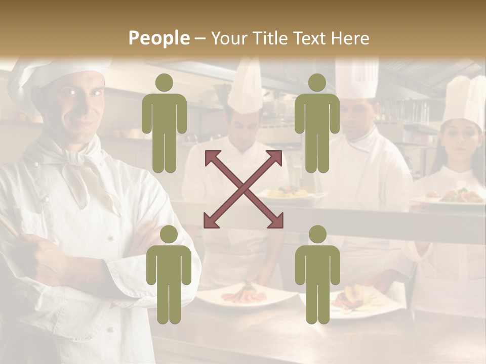 Man Skilled Staff PowerPoint Template