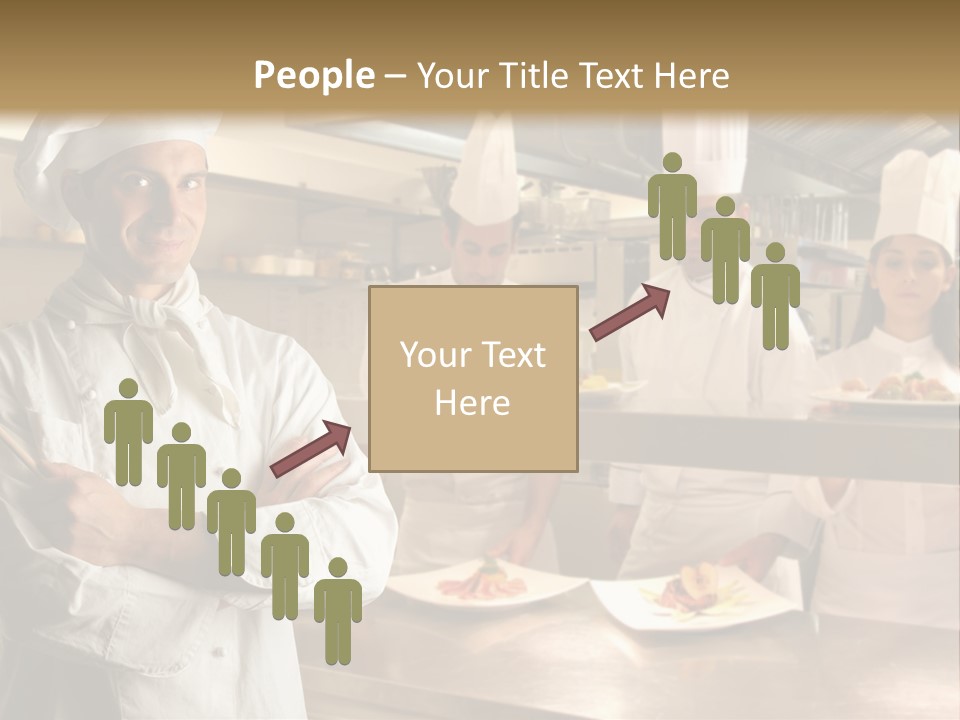 Man Skilled Staff PowerPoint Template
