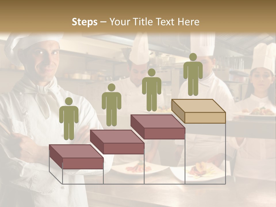 Man Skilled Staff PowerPoint Template