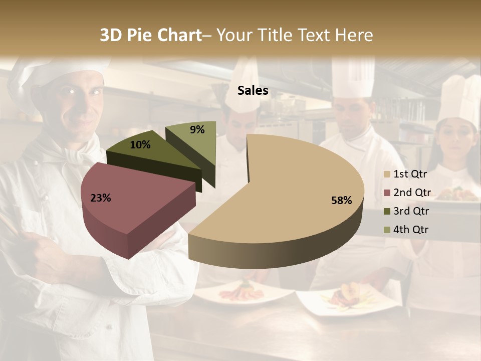 Man Skilled Staff PowerPoint Template