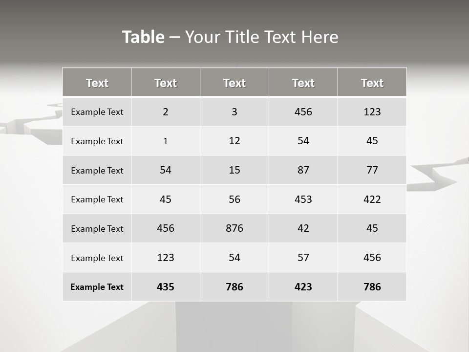 Background Split Climate PowerPoint Template