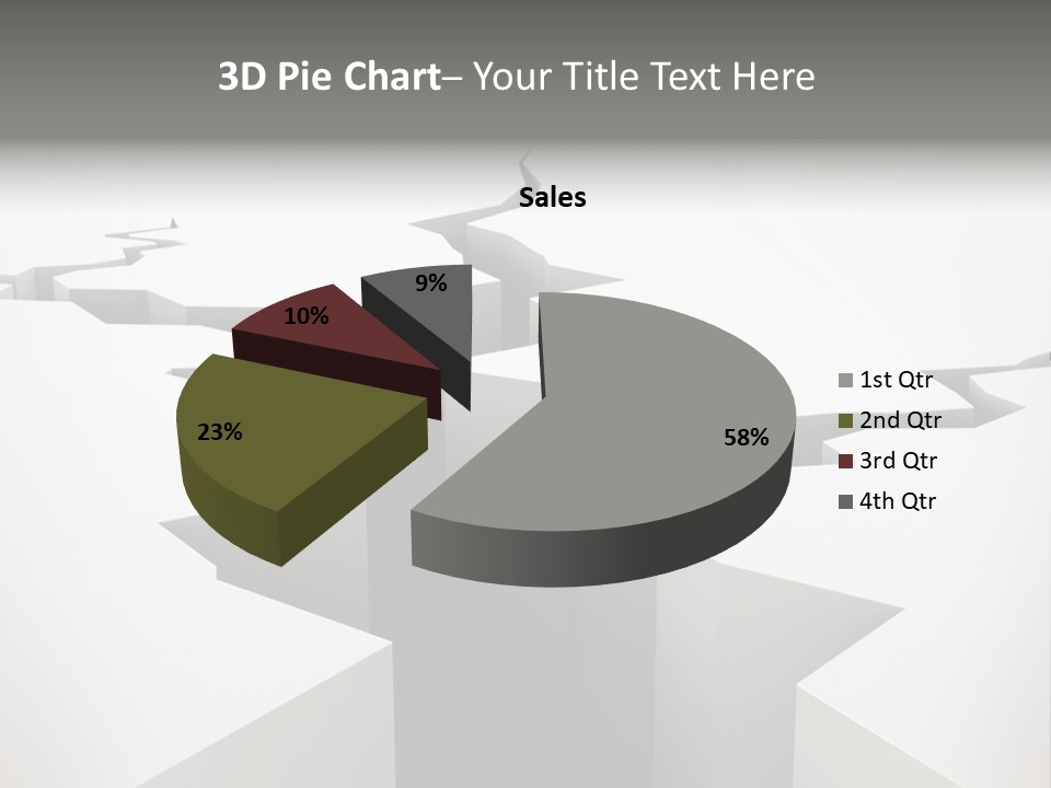 Background Split Climate PowerPoint Template