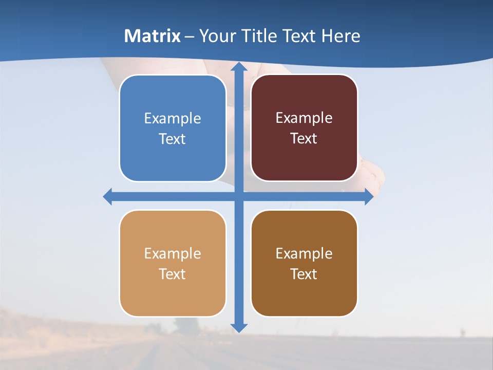 Fall Growth Plowed PowerPoint Template
