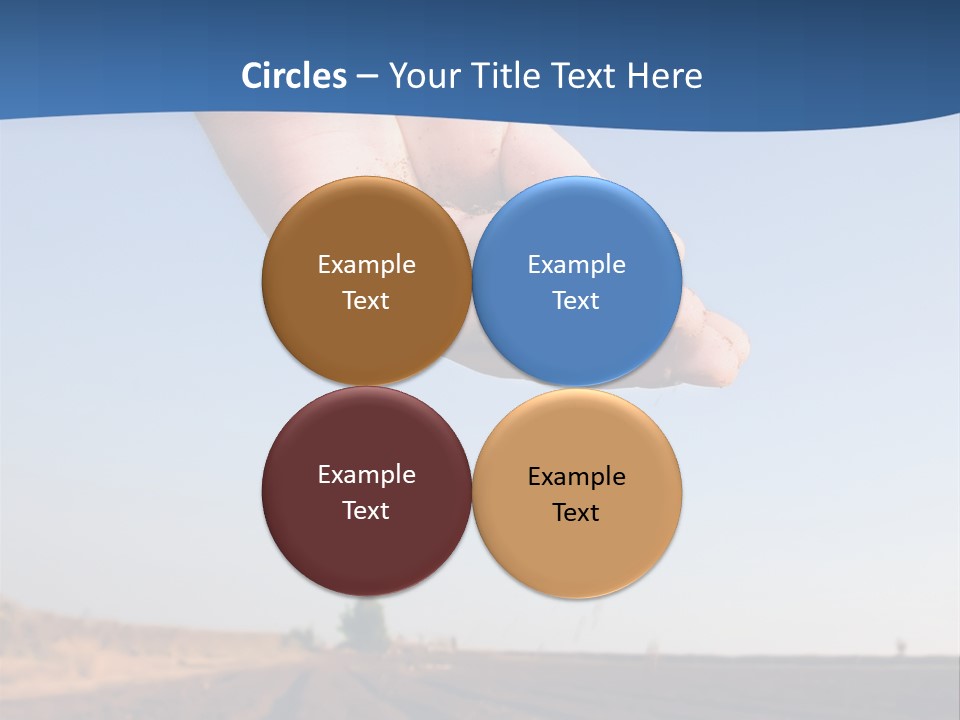 Fall Growth Plowed PowerPoint Template