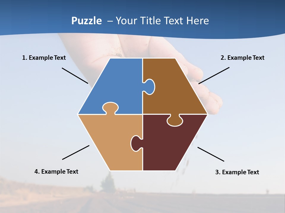 Fall Growth Plowed PowerPoint Template