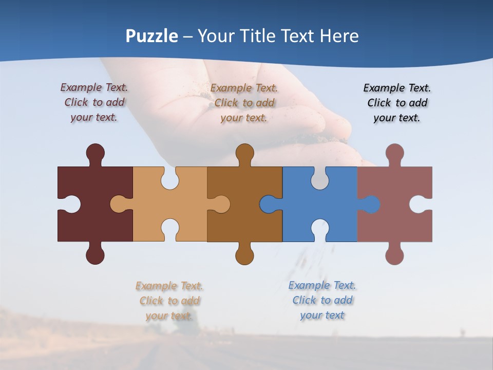 Fall Growth Plowed PowerPoint Template