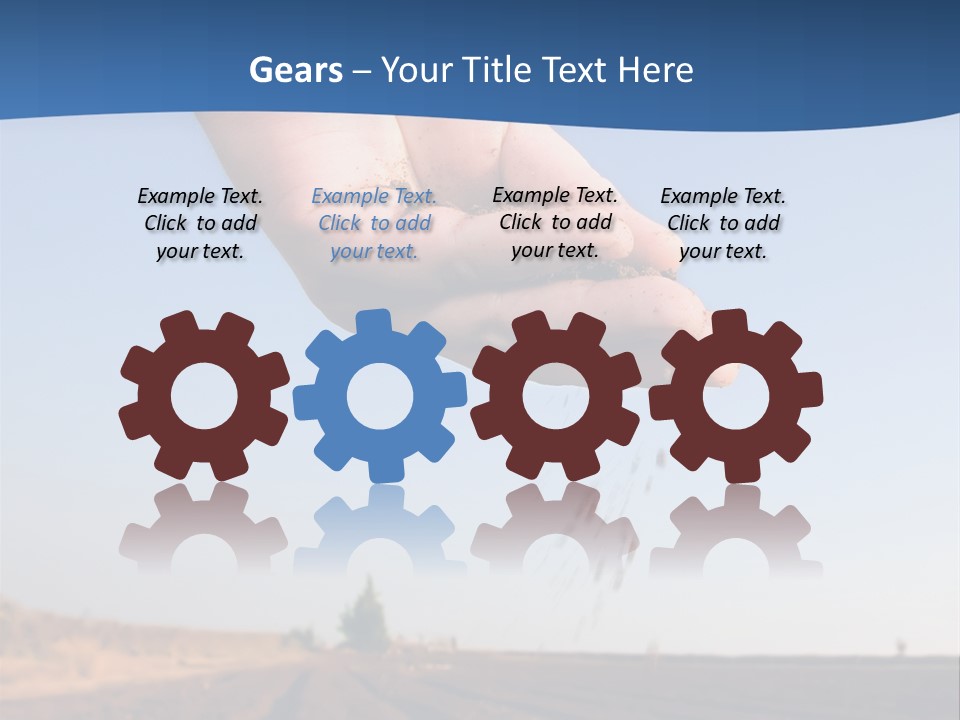 Fall Growth Plowed PowerPoint Template