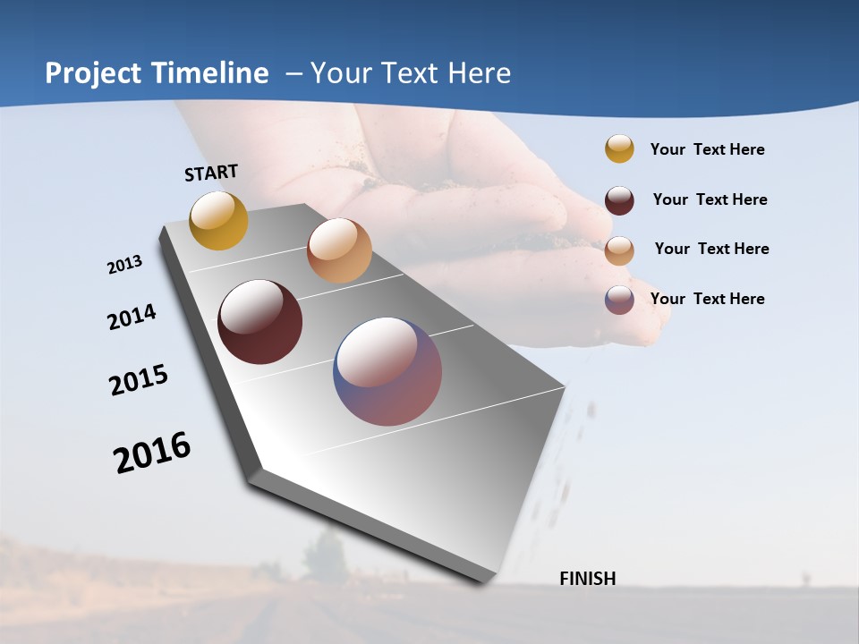 Fall Growth Plowed PowerPoint Template