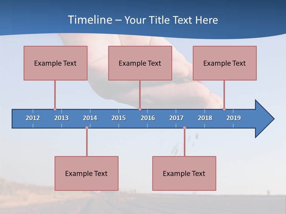 Fall Growth Plowed PowerPoint Template