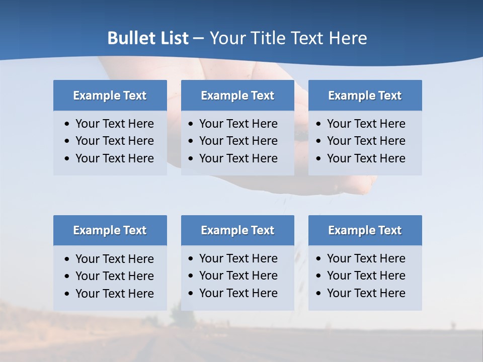 Fall Growth Plowed PowerPoint Template