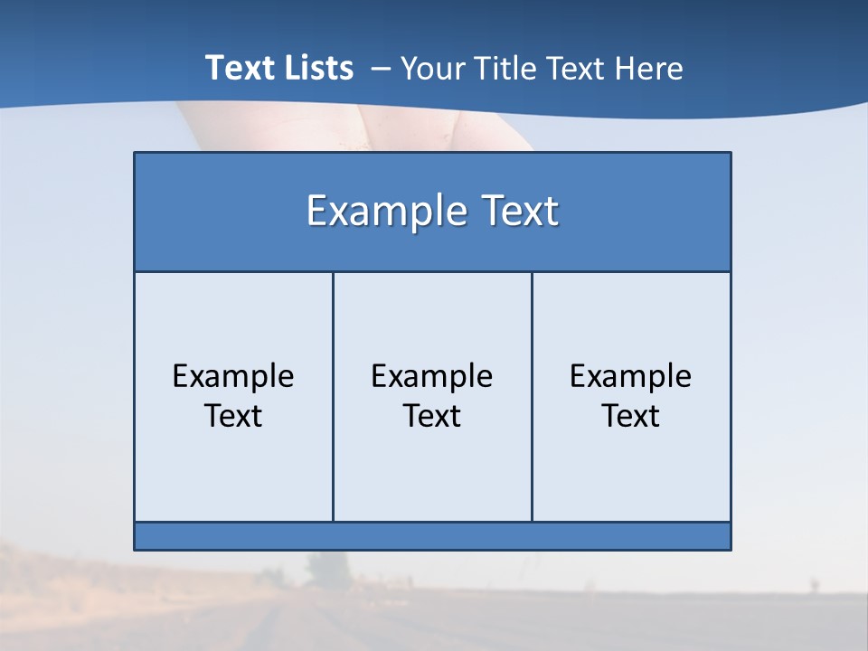 Fall Growth Plowed PowerPoint Template