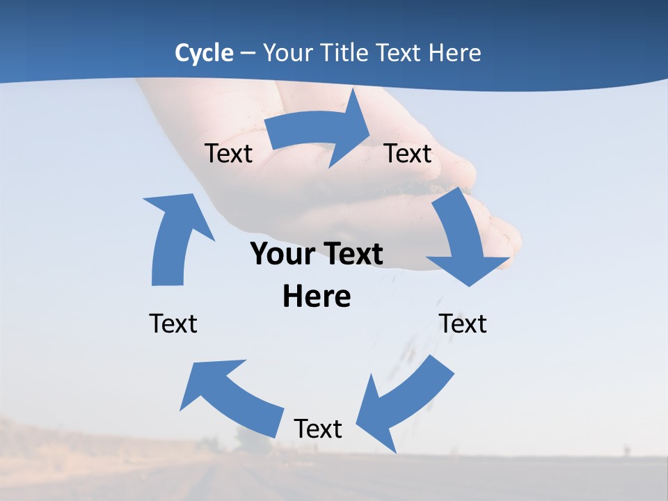 Fall Growth Plowed PowerPoint Template