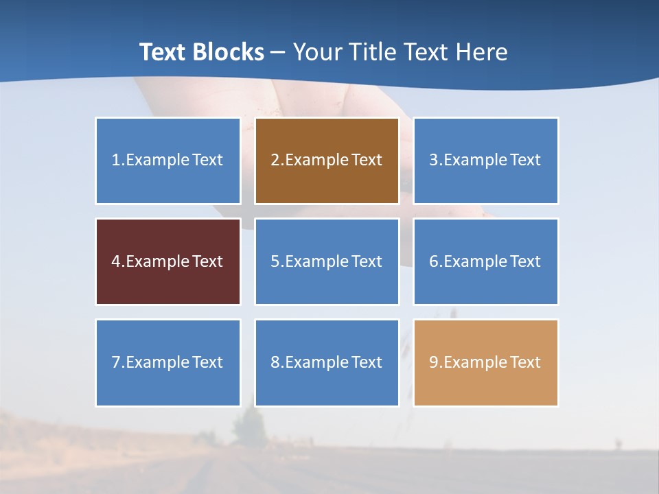 Fall Growth Plowed PowerPoint Template