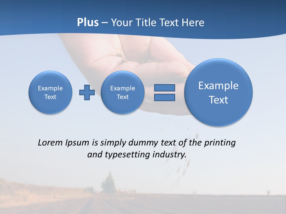 Fall Growth Plowed PowerPoint Template