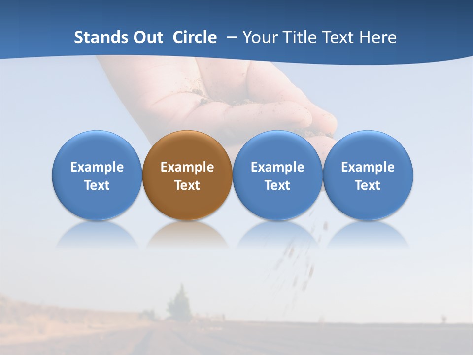 Fall Growth Plowed PowerPoint Template