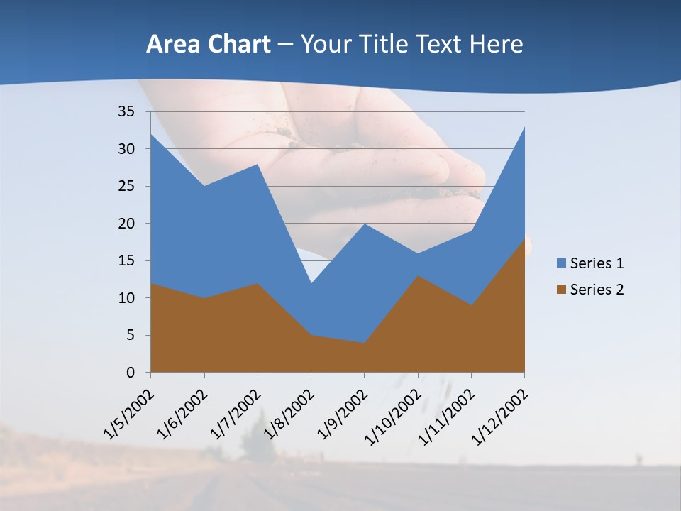 Fall Growth Plowed PowerPoint Template