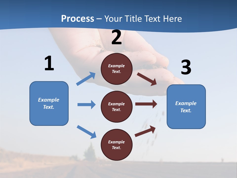 Fall Growth Plowed PowerPoint Template