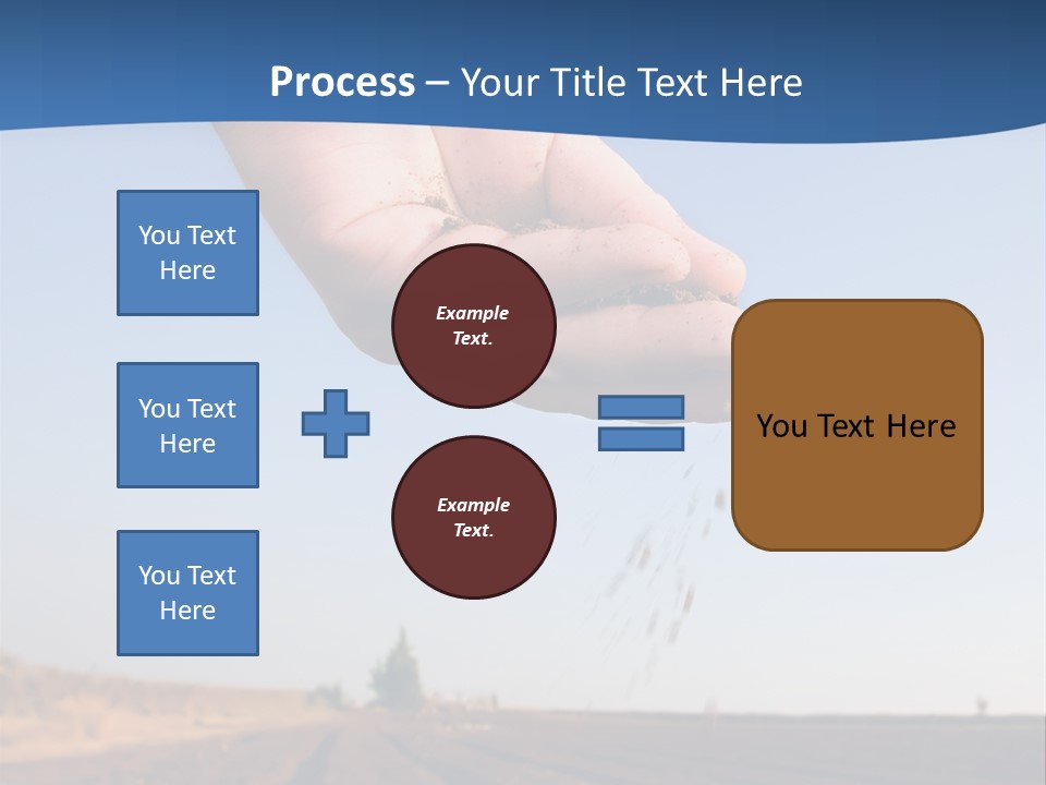 Fall Growth Plowed PowerPoint Template
