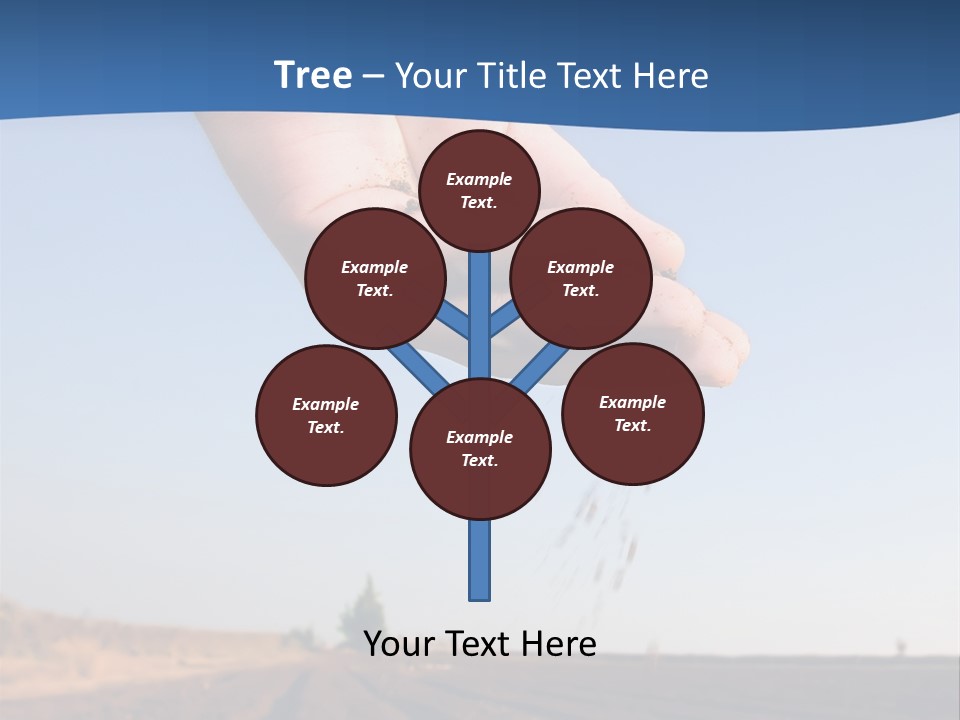 Fall Growth Plowed PowerPoint Template